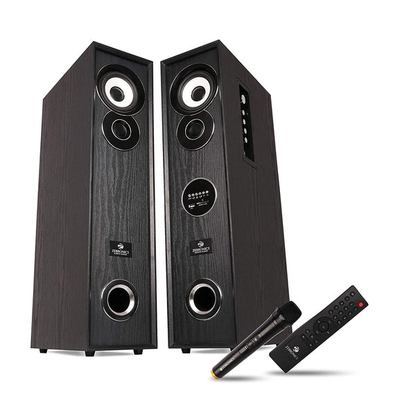Zebronics Zeb-bt7300rucf tower speaker karaoke compatible | recording | Bluetooth | FM