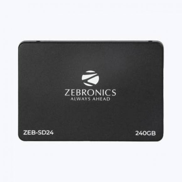 Zebronics ZEB-SD24 240GB 2.5 inch Solid State Drive (SSD), 240GB SSD