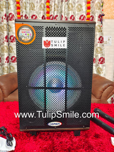 Cemex WS12 12inch trolley speaker | Karaoke | USB | BT | AUX | Recording