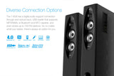 F&D T60X 2.0 Bluetooth Tower Woofer speaker with USB/SD/FM/REMOTE - Tulip Smile