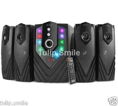 Zebronics Samba 4.1 Bluetooth Home Audio bluetooth Speaker system FM USB SD MMC - Tulip Smile