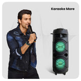 ZEBRONICS ZEB-450 Moving Monster Trolley 2X8L | BT | USB | AUX | Karaoke