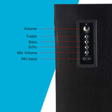 Zebronics 2.0 MultiMedia Bluetooth tower Speaker System ZEB-BT7500RUCF