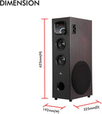 Zebronics ZEB-BT600 RUCF tower speaker | BT | FM | USB | AUX | remote