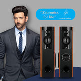 ZEBRONICS BTM7450RUCF 50W RMS 2.0 Channel Wireless Bluetooth Tower Speaker | Karaoke compatible