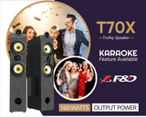 F&D T70X tower speaker 160w bluetooth tower speaker - Tulip Smile