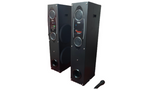 DJ Stone 9500 multimedia party tower speaker Powerful BASS BT USB AUX FM Karaoke Compatible