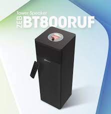 Zebronics ZEB-BT800ruf tower speaker | BT | FM | USB | AUX
