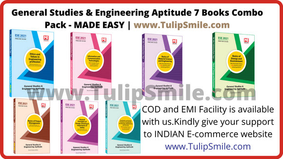 Made Easy ESE 2021 Prelims General Studies And Engineering Aptitude (Combo) 7 books