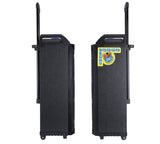 ZEB-501 MOVING MONSTER 2X8L trolley speaker - Tulip Smile